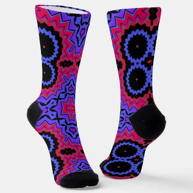 Bright Socks Fractal Seamless Patterns 0042050 (Angled)