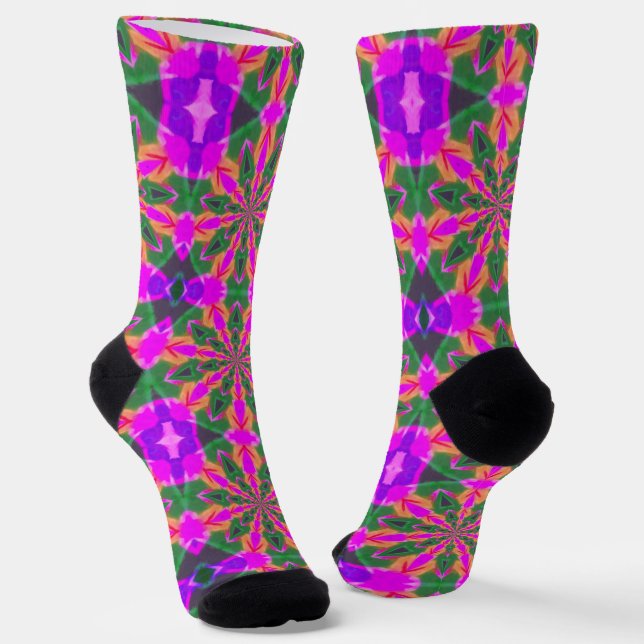 Bright Socks Fractal Seamless Patterns 0042089 (Angled)