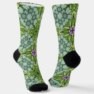Bright Socks Fractal Seamless Patterns 0042102