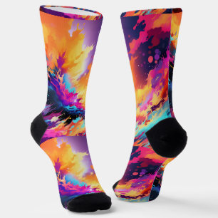 Bright Socks Picture Art 0038494