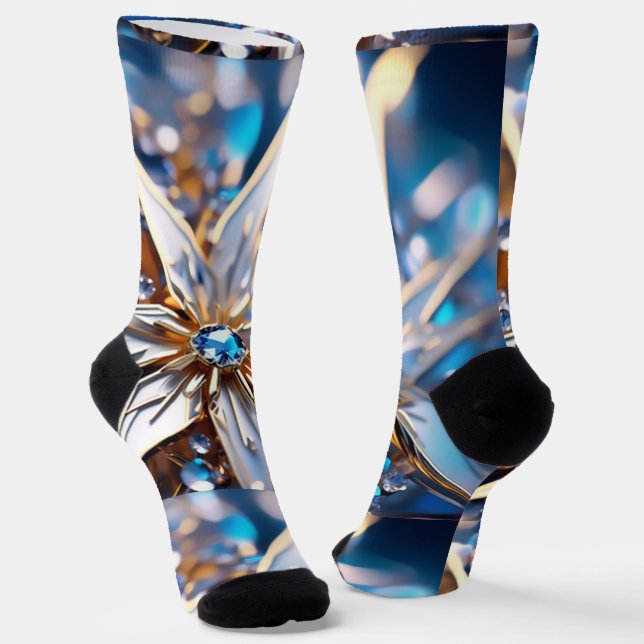 Bright Socks Picture Art 0038495 (Angled)