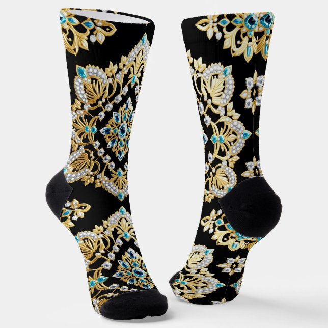 Bright Socks Picture Art 0038501 (Angled)