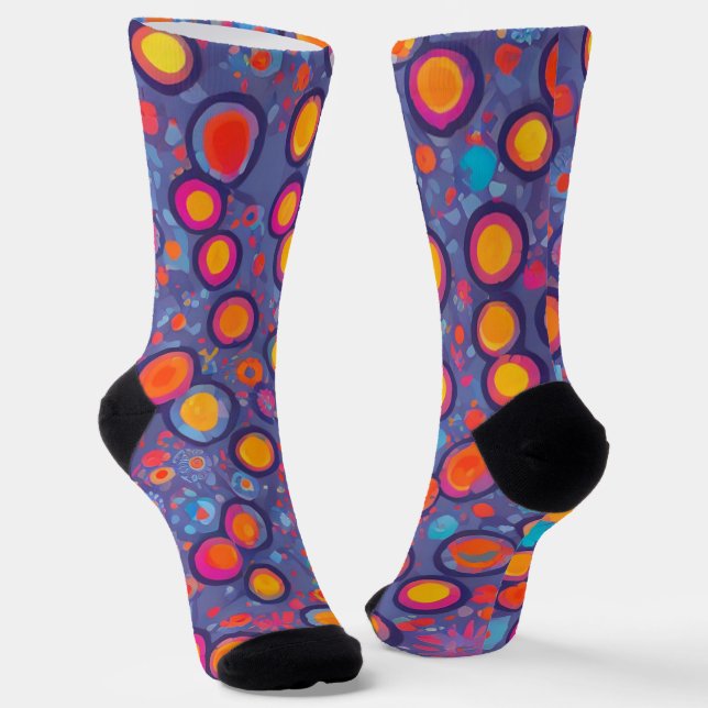 Bright Socks Picture Art 0038508 (Angled)