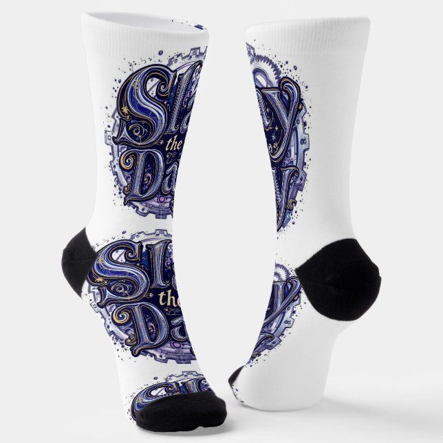 Bright Socks Slay The Day 0044037 (Angled)