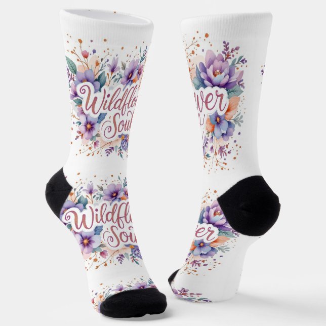 Bright Socks Wildflower Soul 0044019 (Angled)