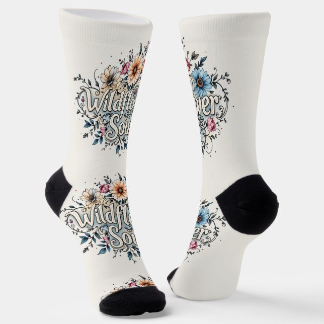 Bright Socks Wildflower Soul 0044030 (Angled)