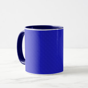 Bright Solid neon blue textured.  Mug