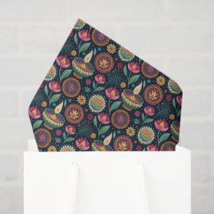Bright South Asian Tissue Paper