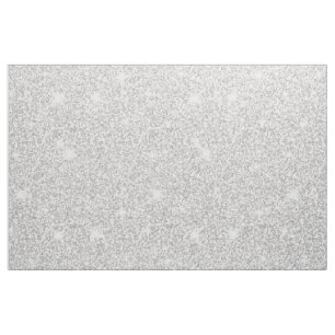 Bright Sparkle White Silver Colour Merry Christmas Fabric