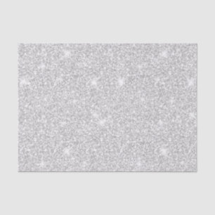 Bright Sparkle White Silver Colour Merry Christmas Tissue Paper