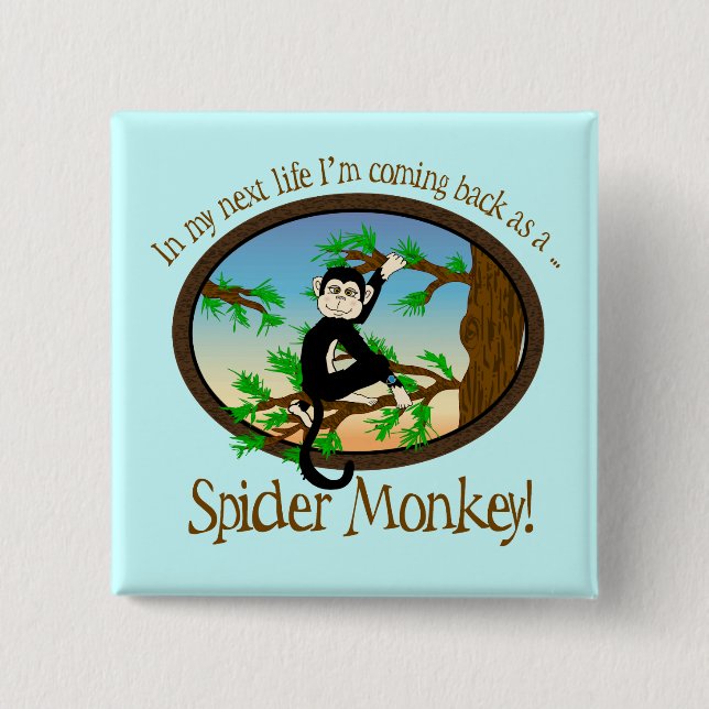 Bright_Spider_Monkey Button (Front)