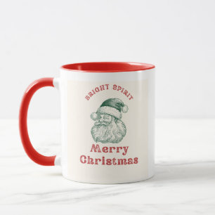 Bright Spirit Santa Mug – Merry Christmas Edition