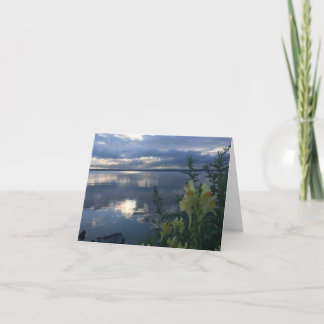 Bright spots on a cloudy day card