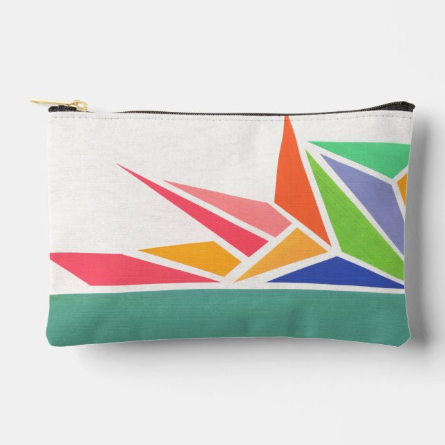 Bright Spring Colours Accessory Pouch (Front)