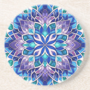 Bright - Stain Glass Bloom Coaster