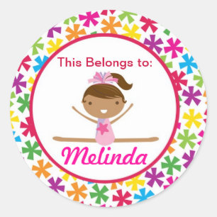 Bright Star Gymnast Back to School Sticker
