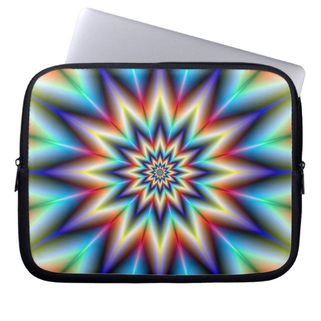 Bright Star Laptop Sleeve (Front)