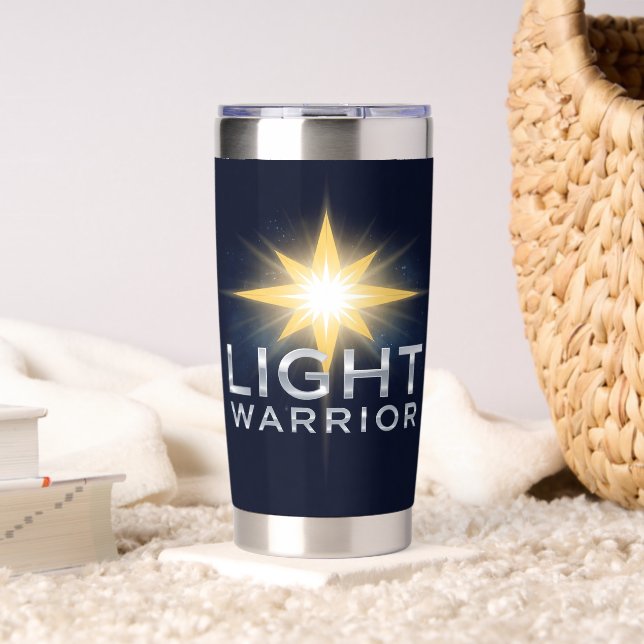 Bright Star Shine Light Warrior Insulated Tumbler (Living Room (Rotated))