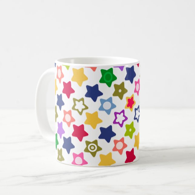 Bright stars coffee mug (Front Left)