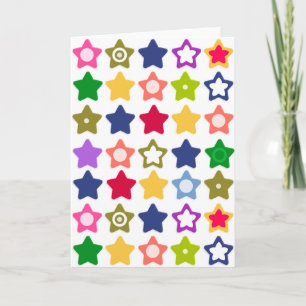 Bright stars holiday card
