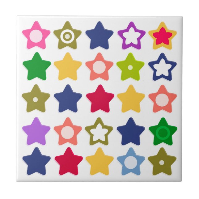Bright stars tile (Front)