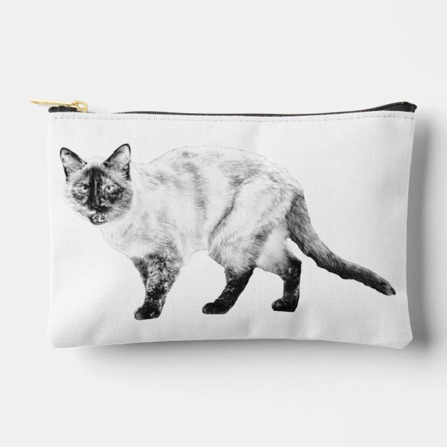 Bright Start, Feline Shaded Pouch (Front)