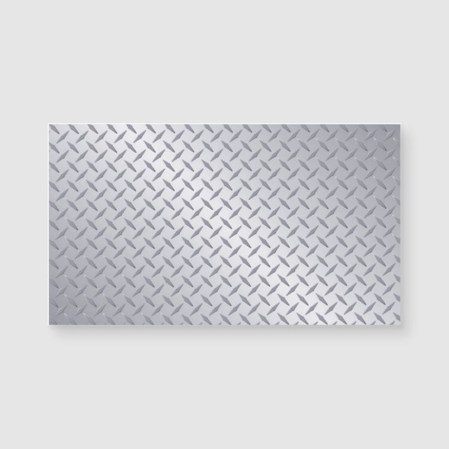 Bright Steel Diamond Plate Look (Front)