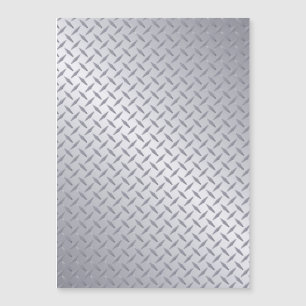 Bright Steel Diamond Plate Look
