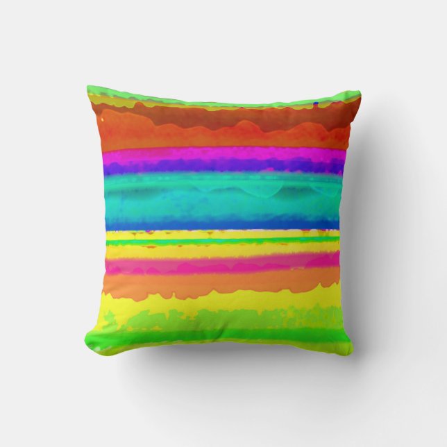Bright Stripe Cushion (Front)
