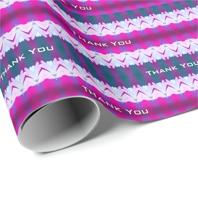 Bright Stripe Design Wrapping Paper (Roll Corner)
