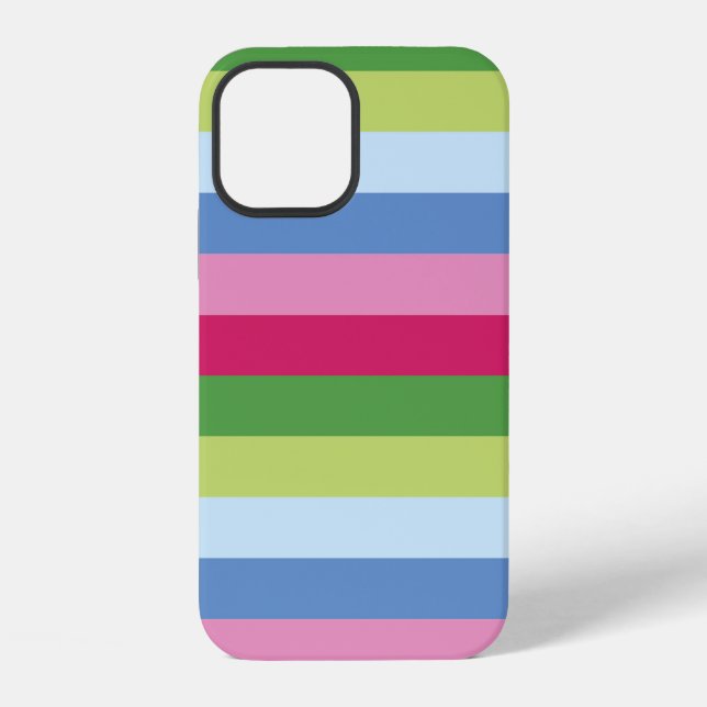 Bright Stripe Tough Case-Mate iPhone Case (Back)