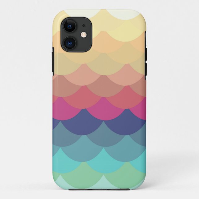 Bright Summer Scallop Pattern iphone 5 Case-Mate iPhone Case (Back)