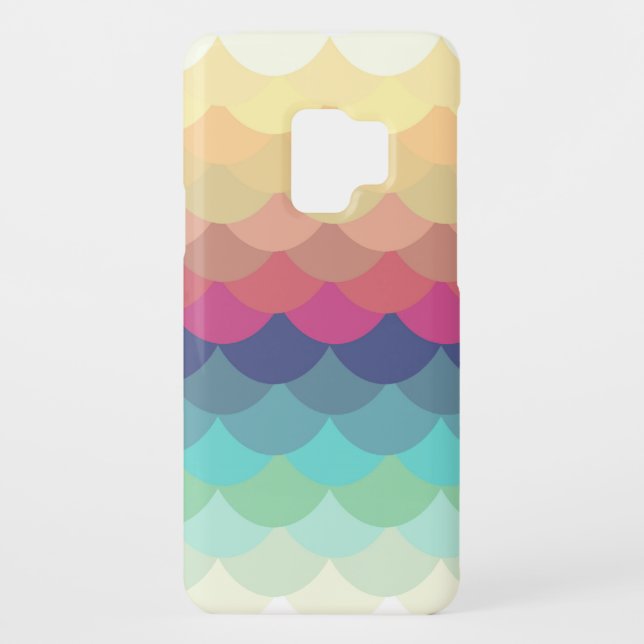 Bright Summer Scallop Pattern Samsung Galaxy Cover (Back)