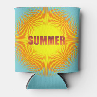 Bright Summer Sun Can Cooler