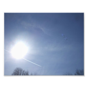 Bright Sun Photo Print