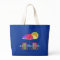 Bright Sun Umbrella Beach Tote
