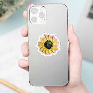 Bright Sunflower Art Sticker