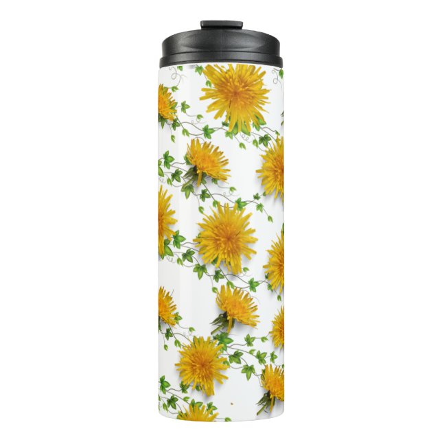 Bright Sunflower Bloom Travel Tumbler  (Front)