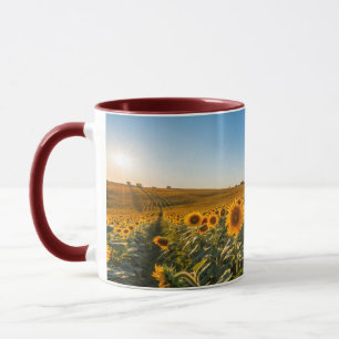 Bright Sunflower Mug – Cheerful Floral Gift Item