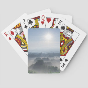 Bright Sunlight in the Bamboo Trees Taiwan Playing Cards