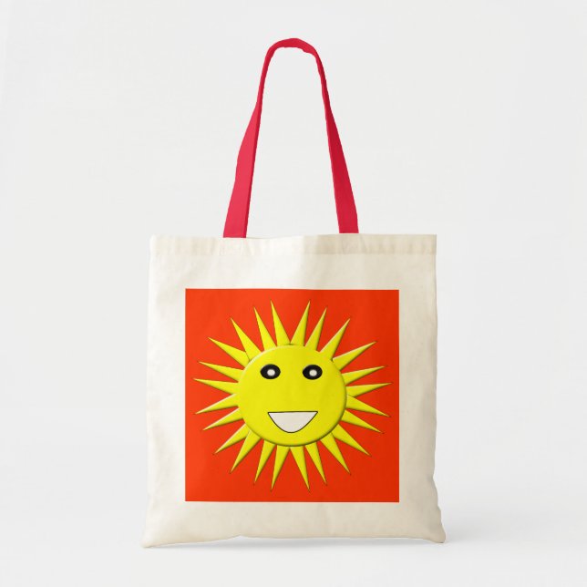 Bright Sunshine Budget Tote Bag (Front)