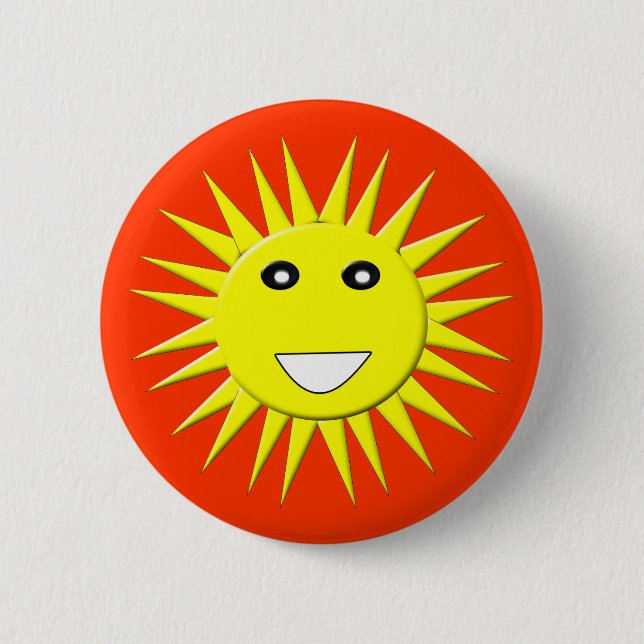 Bright Sunshine Button (Front)