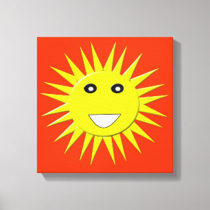 Bright Sunshine Canvas Print