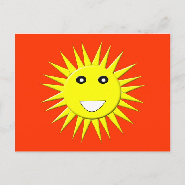 Bright Sunshine Postcard (Front)
