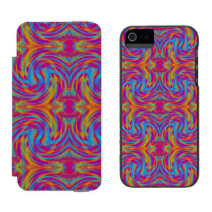 Bright Swirls Incipio Watson™ iPhone 5 Wallet Case