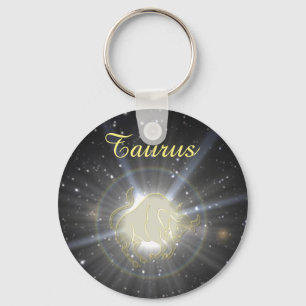Bright Taurus Key Ring