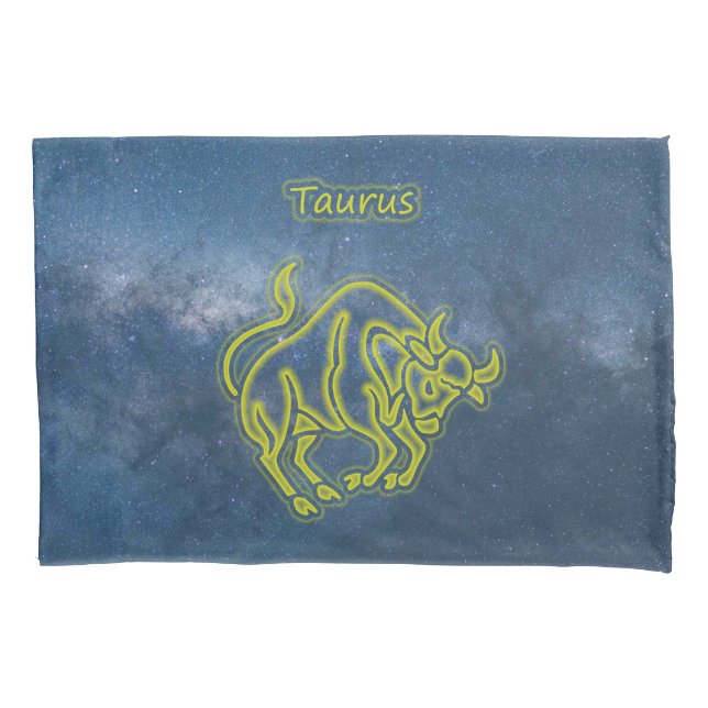 Bright Taurus Pillowcase (Front)
