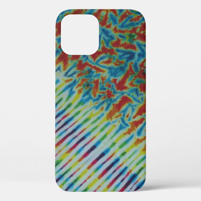 Bright Tie Dye Case-Mate iPhone Case (Back)
