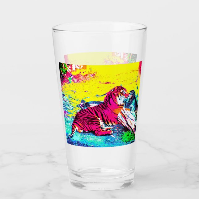 Bright Tiger  Glass (Front)