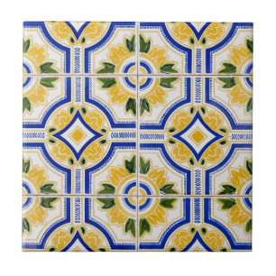 Bright tile pattern, Portugal
